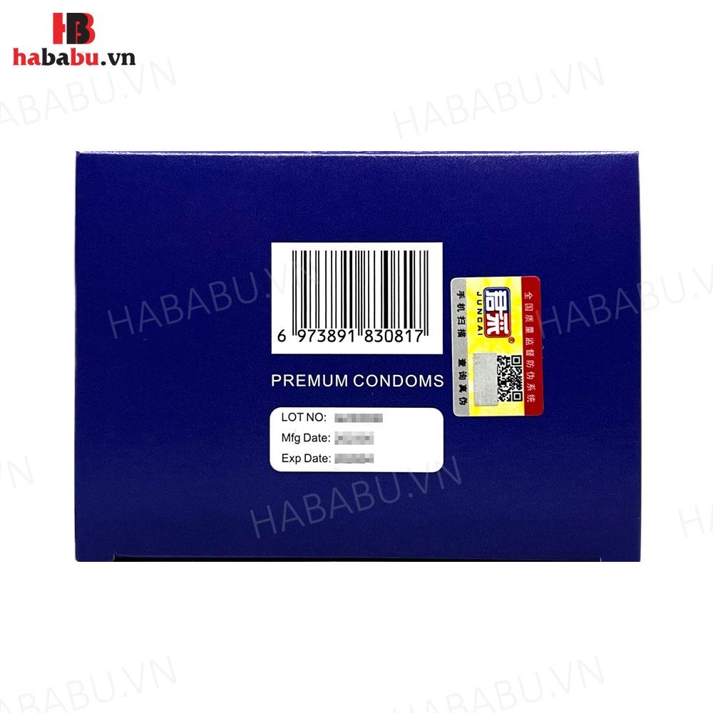 Bao cao su siêu mỏng Juncai Great hộp 10 chiếc chính hãng