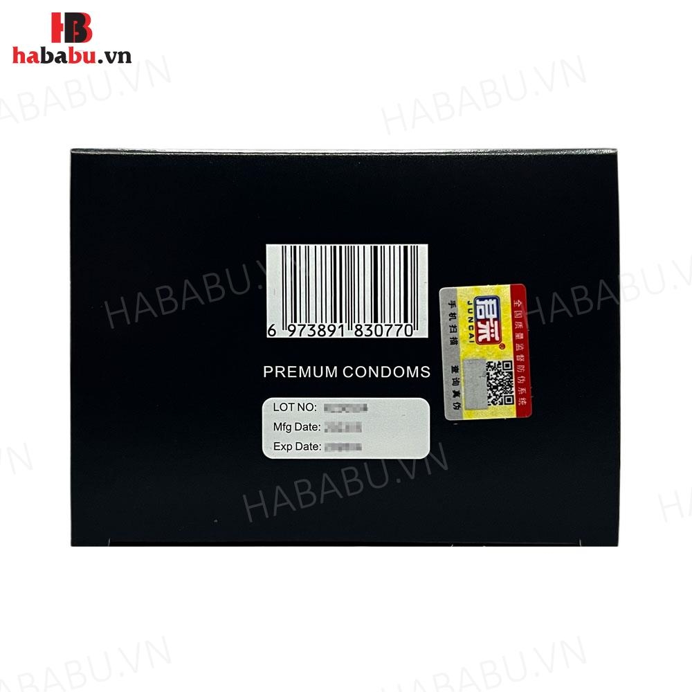 Bao cao su siêu mỏng Juncai Spot Particle hộp 10 chiếc chính hãng