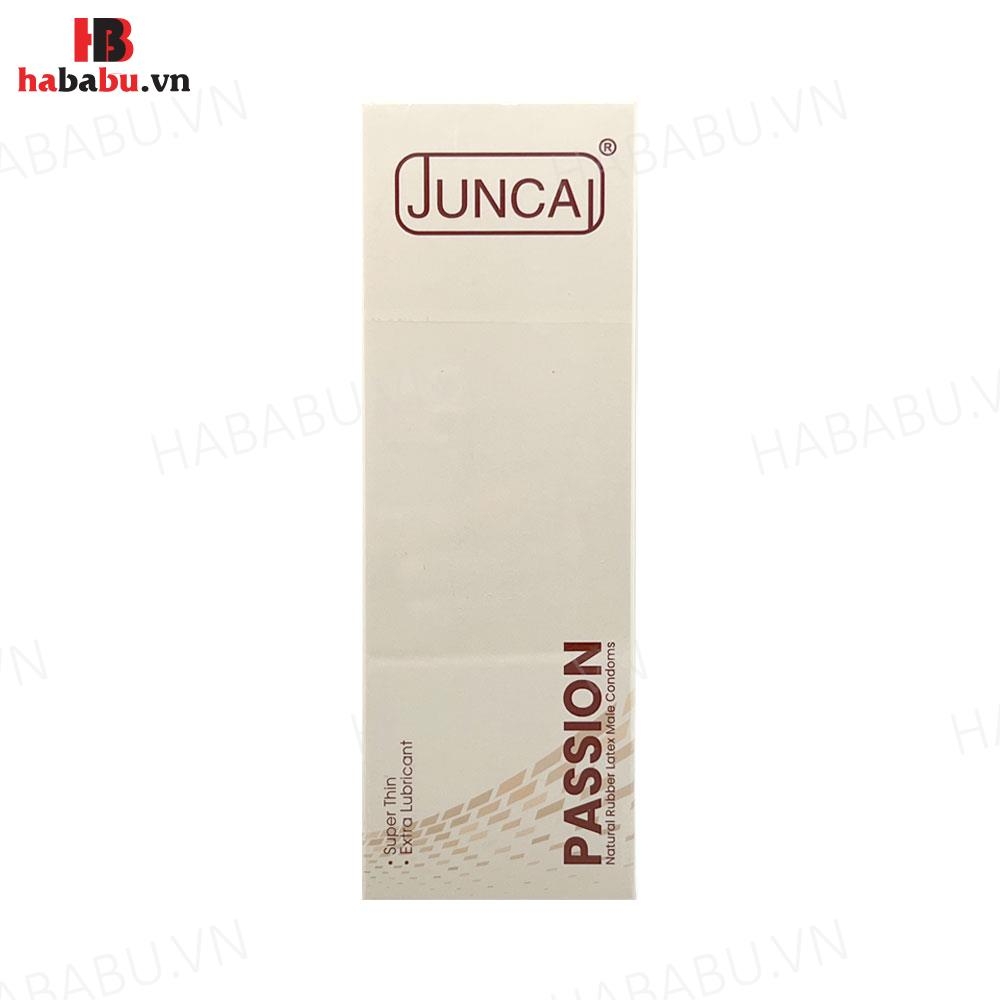 Bao cao su siêu mỏng Juncai Passion hộp 50 chiếc chính hãng