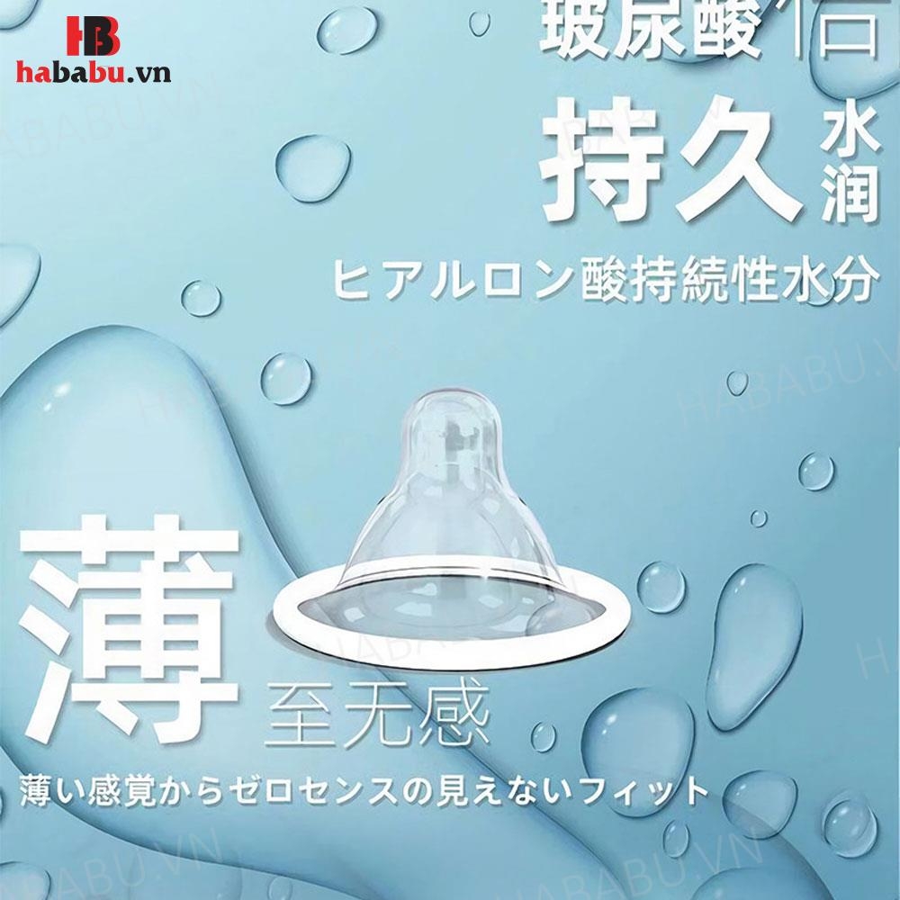 Bao cao su Olo Superior Xanh Siêu Trơn 001 hộp 10 siêu mỏng chính hãng