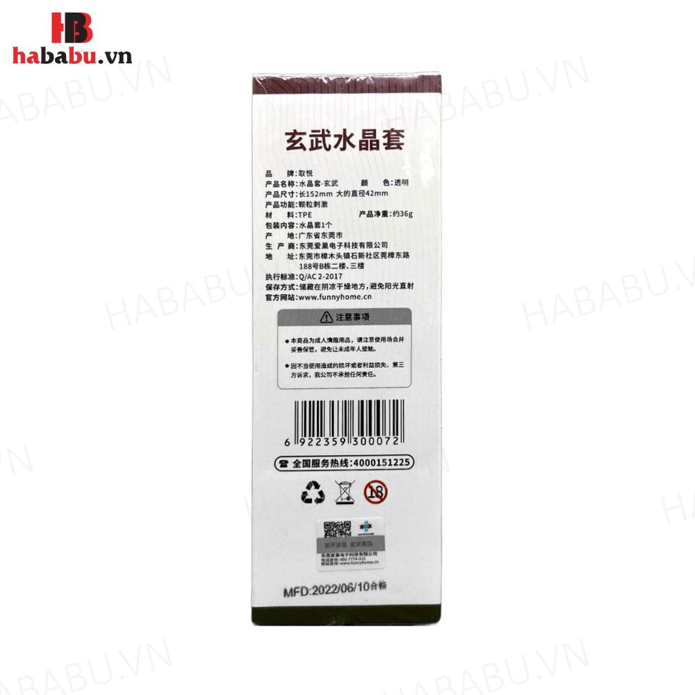 Bao cao su đôn dên Aichao Gai Gân (hộp nâu) tăng kích thước chính hãng