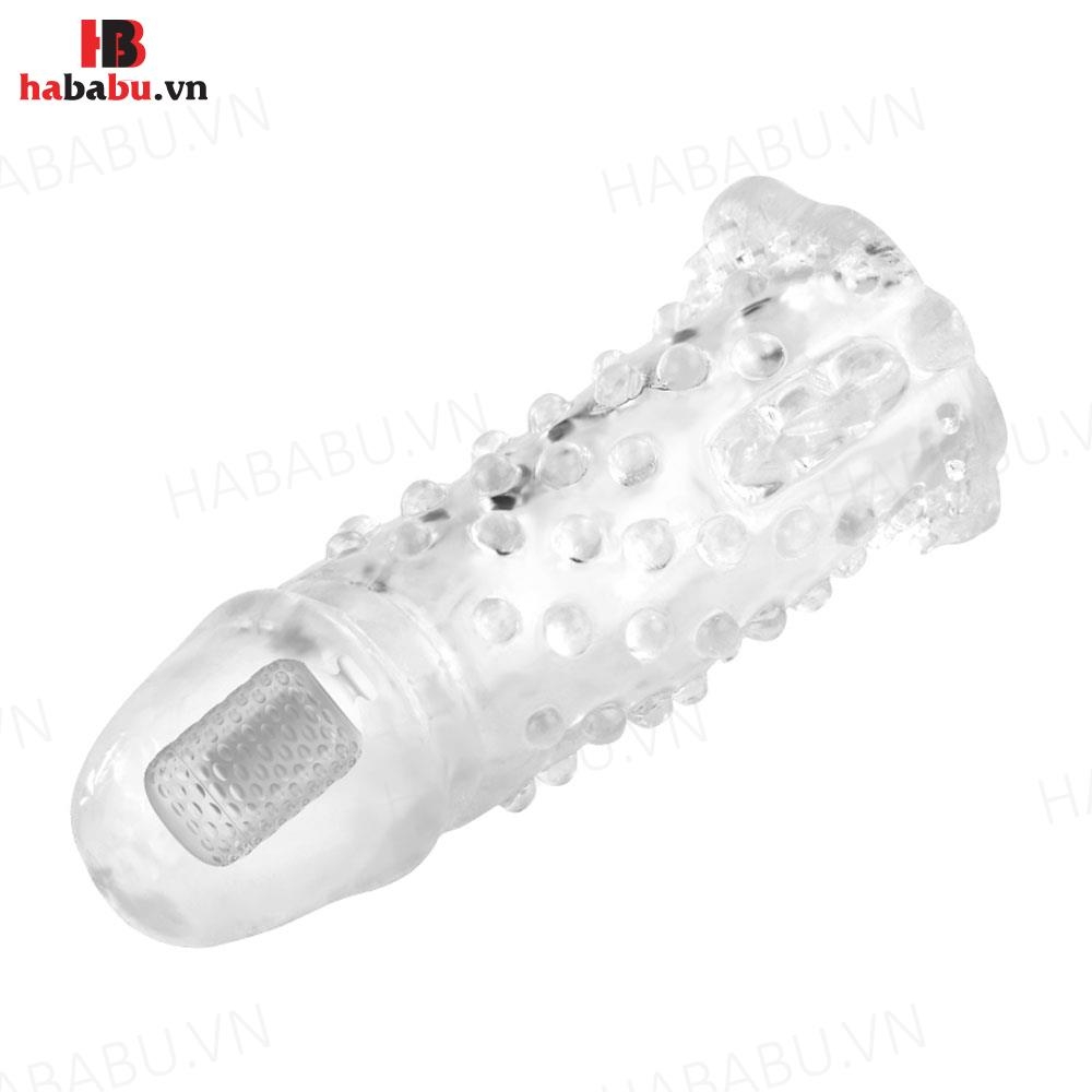 Bao cao su đôn dên Brave Man Bi rung đầu tăng kích thước chính hãng
