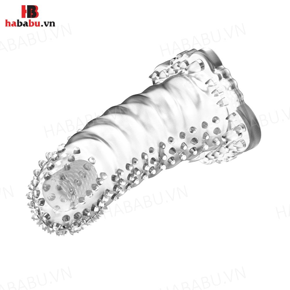 Bao cao su đôn dên Brave Man Gai rung đầu tăng kích thước chính hãng