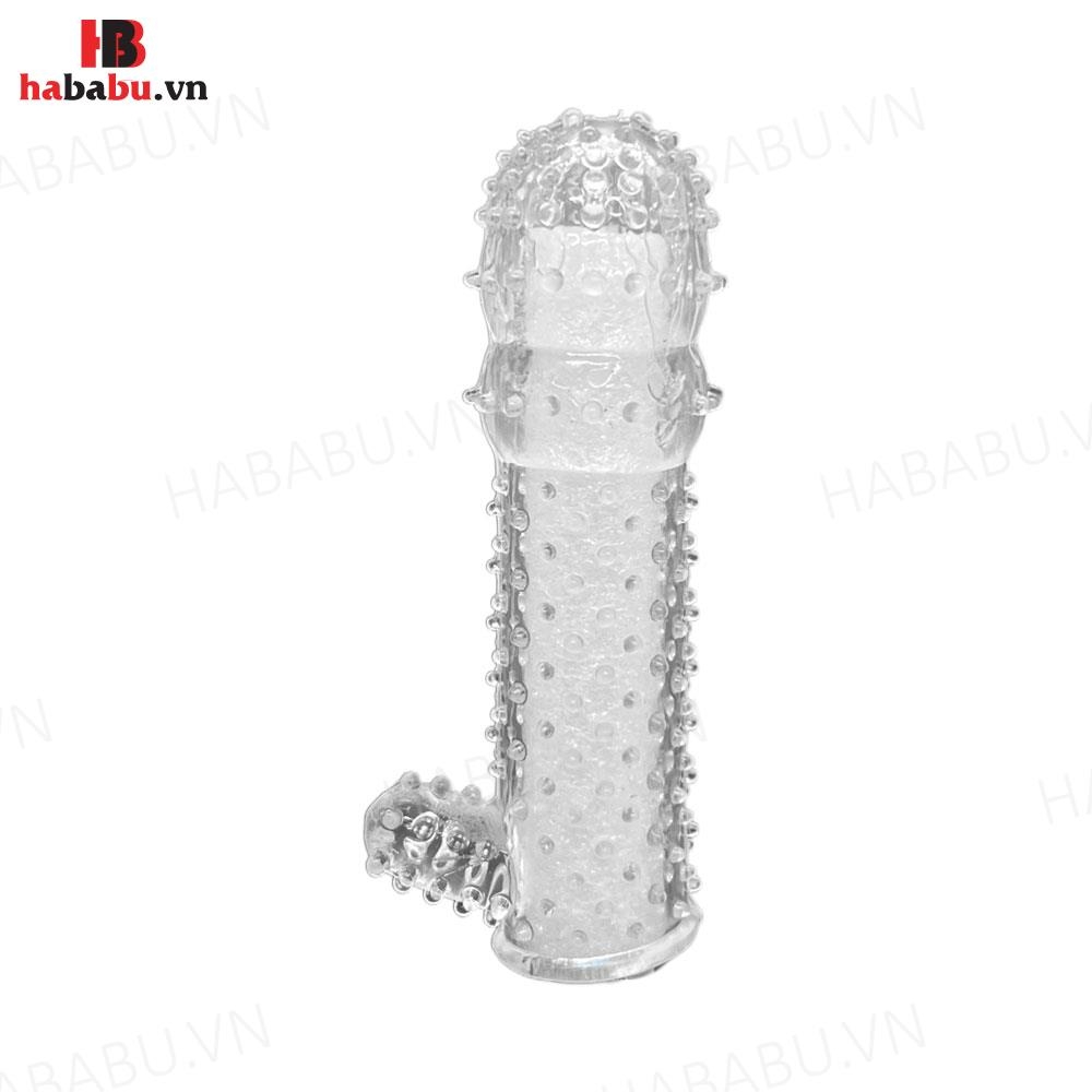 Bao cao su đôn dên Crystal Condom Gai Nhánh tăng kích thước chính hãng
