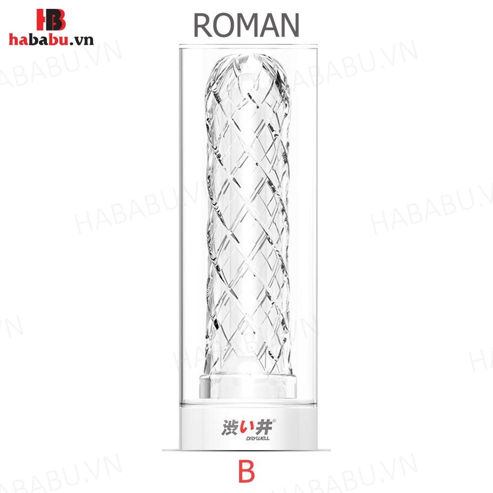 Bao cao su đôn dên Roman Gladiator tăng kích thước chính hãng