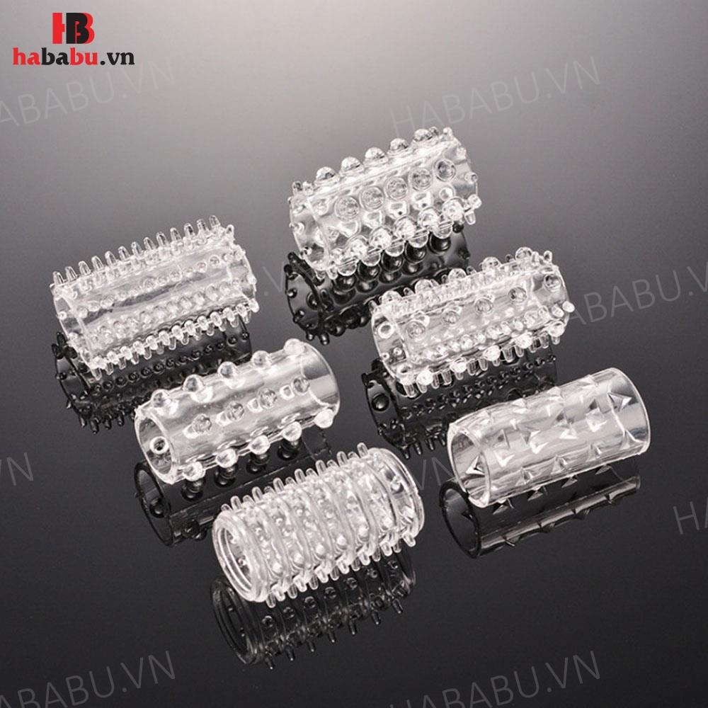 Bao cao su Đôn Khúc Silicone hộp 6 cái tăng kích thước chính hãng