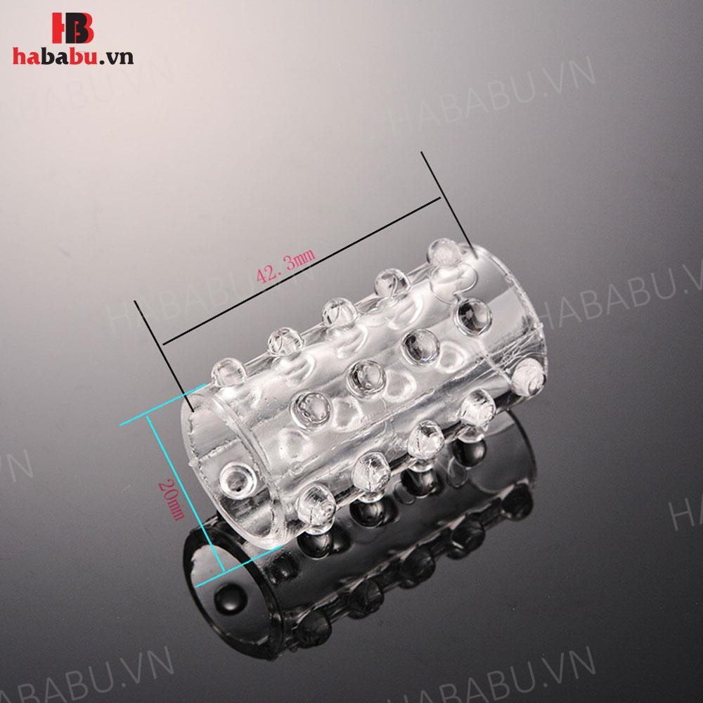 Bao cao su Đôn Khúc Silicone hộp 6 cái tăng kích thước chính hãng