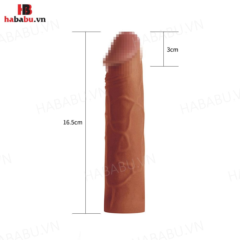 Bao cao su đôn dên Lovetoy LV1050 tăng kích thước chính hãng
