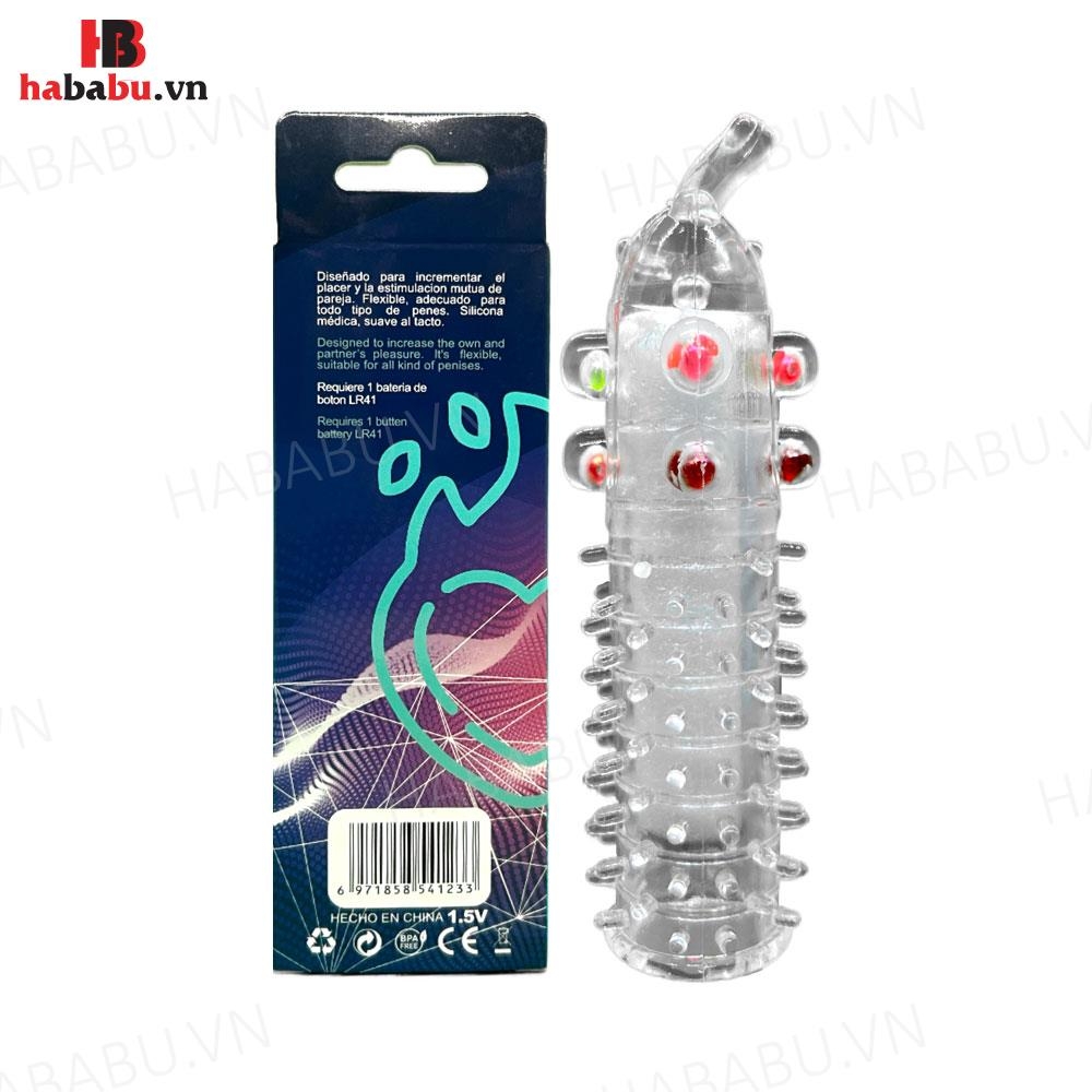 Bao cao su đôn dên silicone Vòi Voi tăng kích thước chính hãng