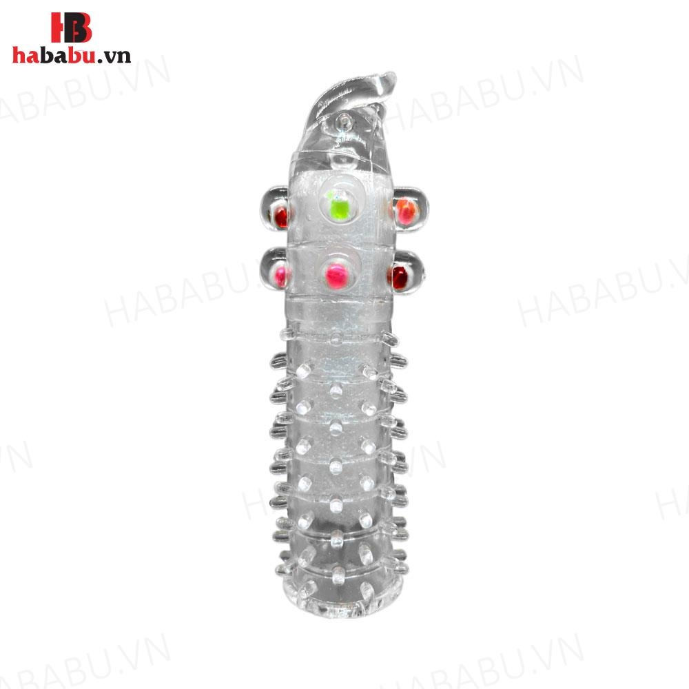 Bao cao su đôn dên silicone Vòi Voi tăng kích thước chính hãng