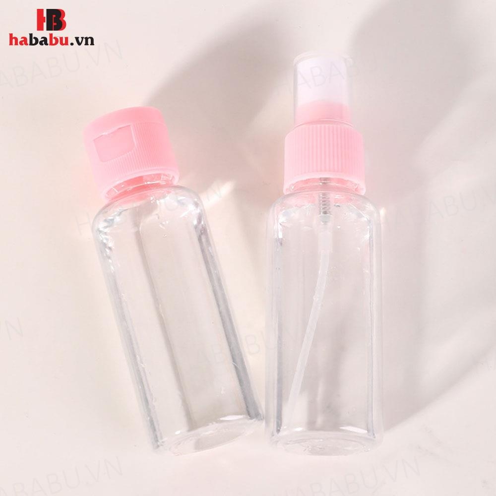 Bộ chiết mỹ phẩm du lịch Shulifang 7 món chính hãng