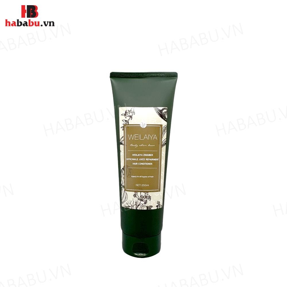 Bộ gội xả Hà Thủ Ô Weilaiya Zingiber 400ml + 250ml chính hãng