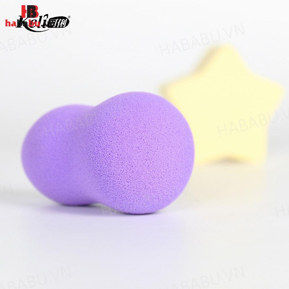 Bông mút trang điểm Keli Powder Puff set 13 miếng chính hãng