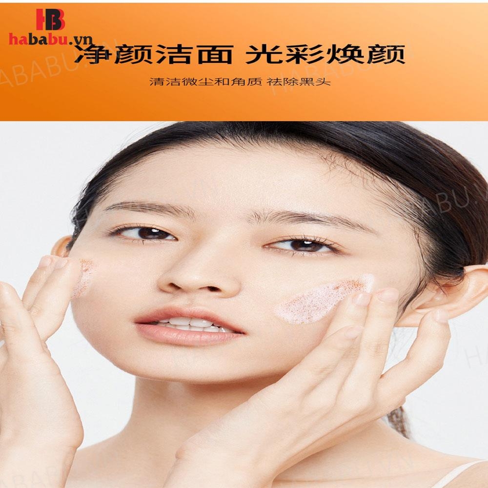 Mặt nạ sủi bọt thải độc cà rốt Yanfu hộp 12 gói chính hãng