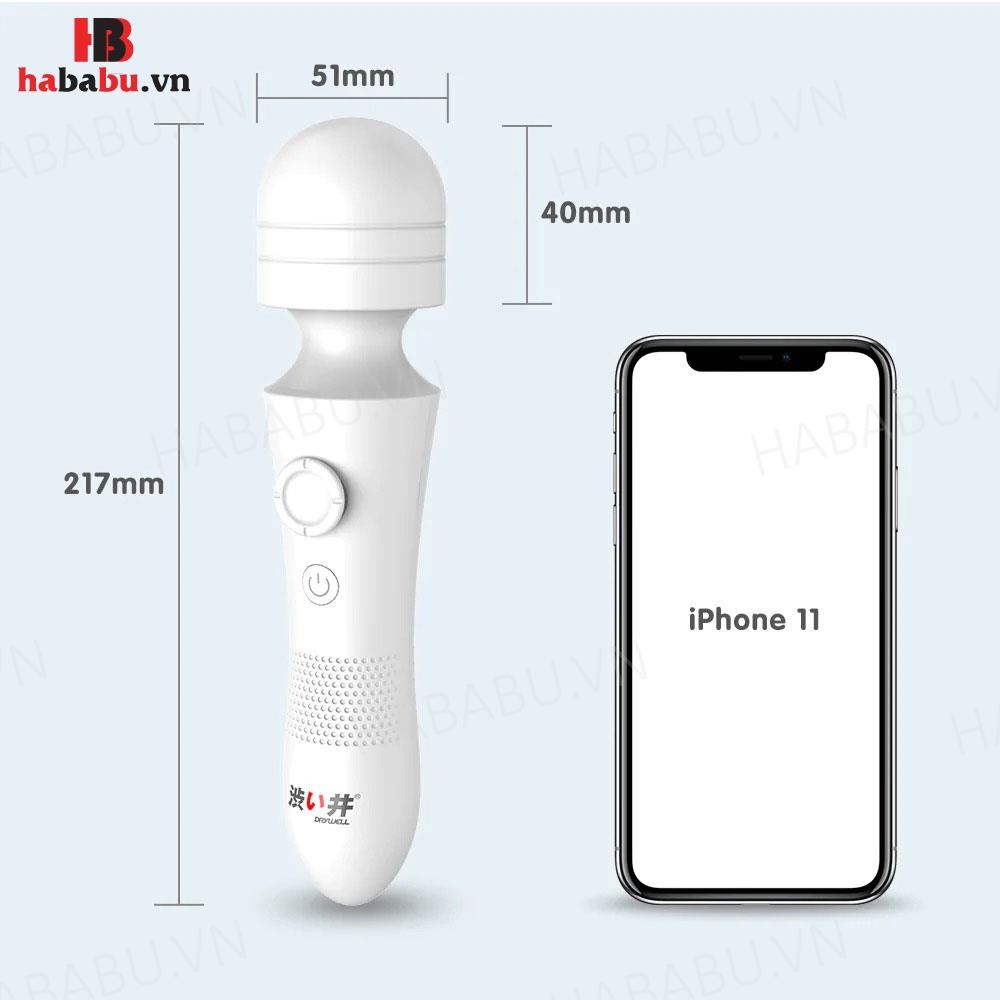 Chày rung Drywell Magic Wand massage chính hãng