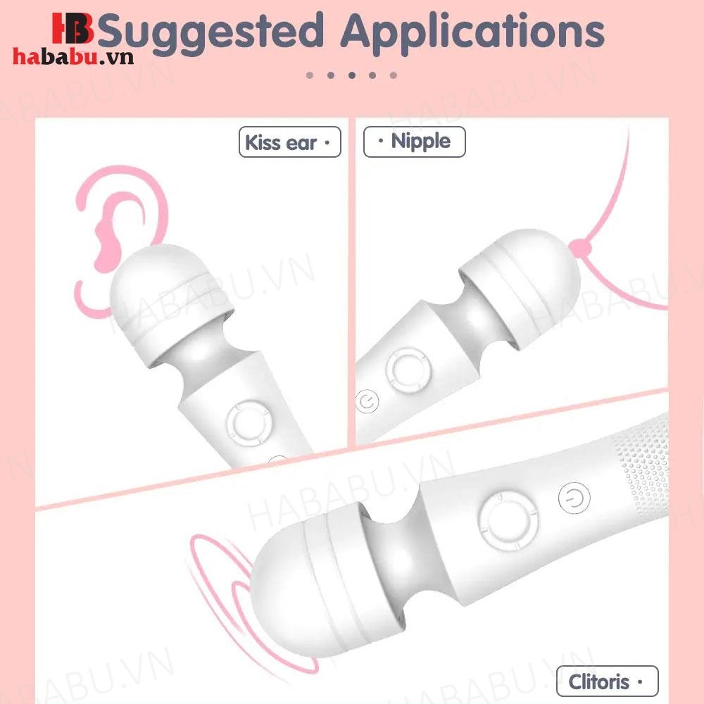 Chày rung Drywell Magic Wand massage chính hãng