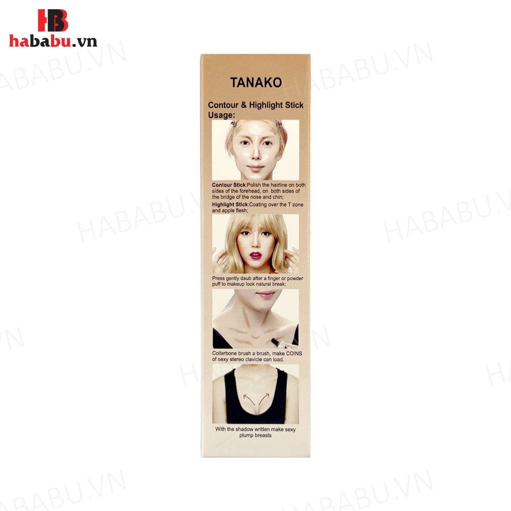 Kem che khuyết điểm tạo khối 2 đầu Tanako 6.2gr chính hãng