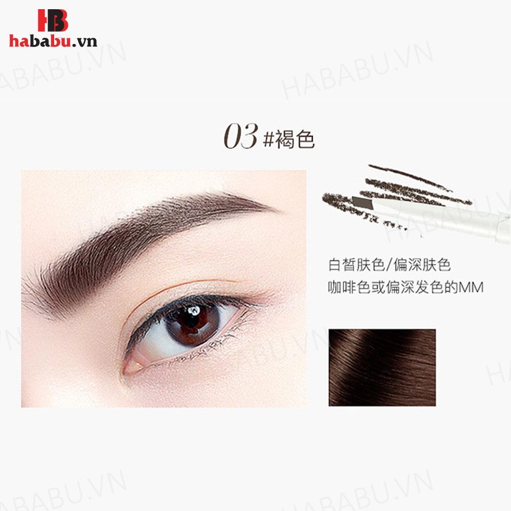 Chì kẻ mày Lameila 2 Đầu Eyebrow Pencil 3gr chính hãng