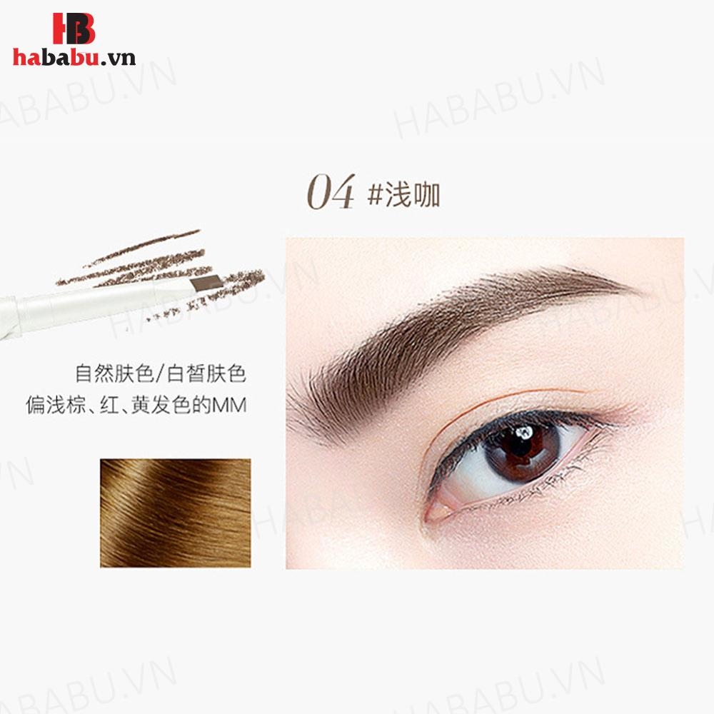 Chì kẻ mày Lameila 2 Đầu Eyebrow Pencil 3gr chính hãng