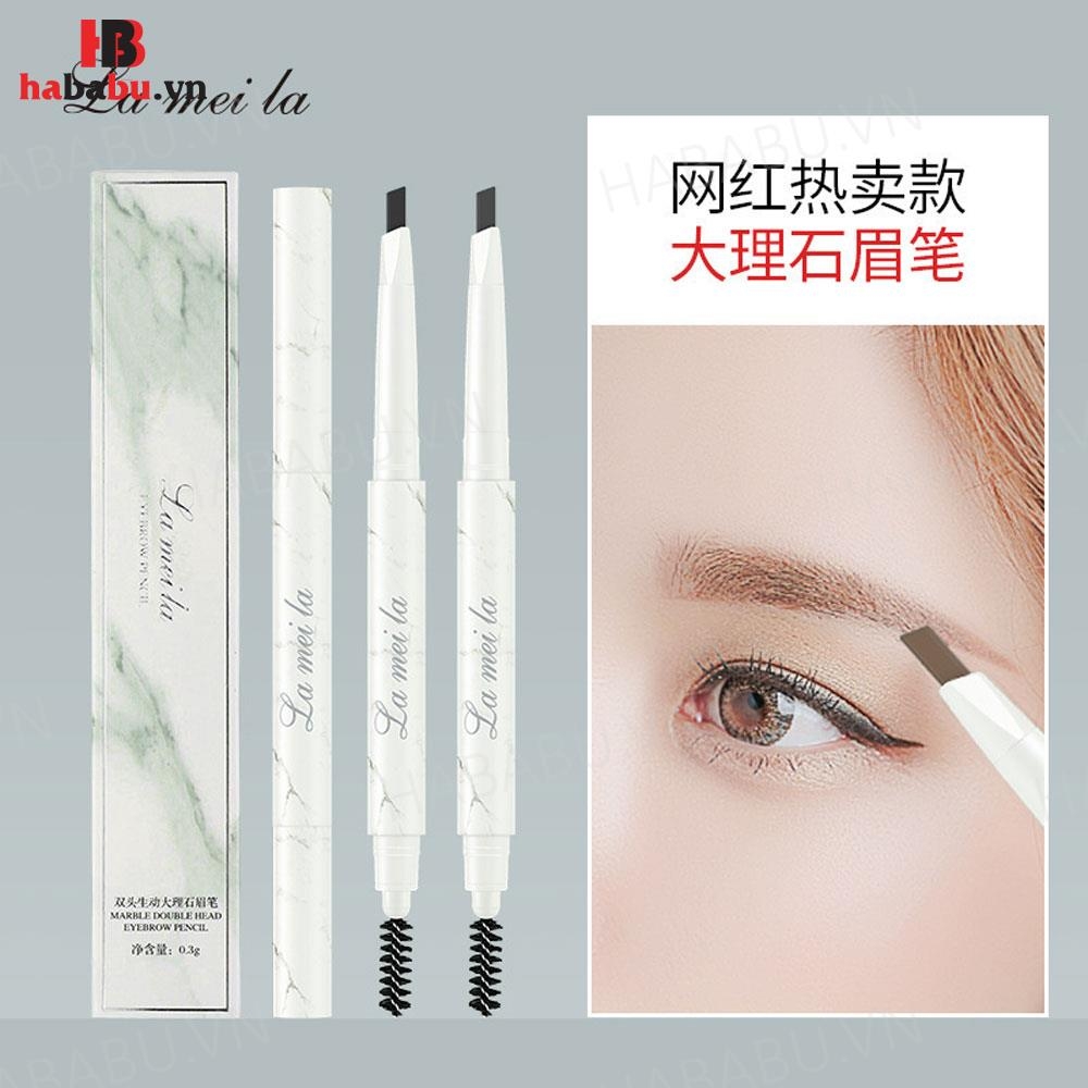 Chì kẻ mày Lameila 2 Đầu Eyebrow Pencil 3gr chính hãng