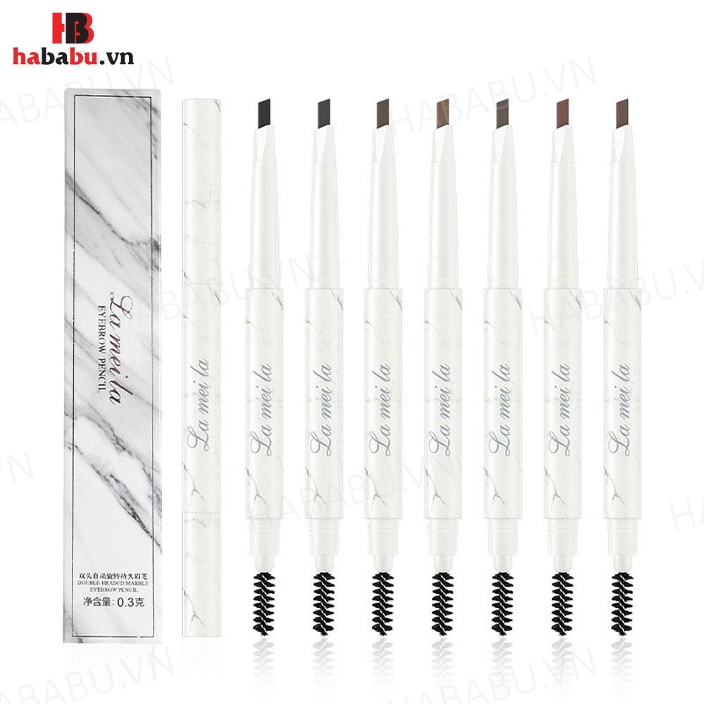 Chì kẻ mày Lameila 2 Đầu Eyebrow Pencil 3gr chính hãng