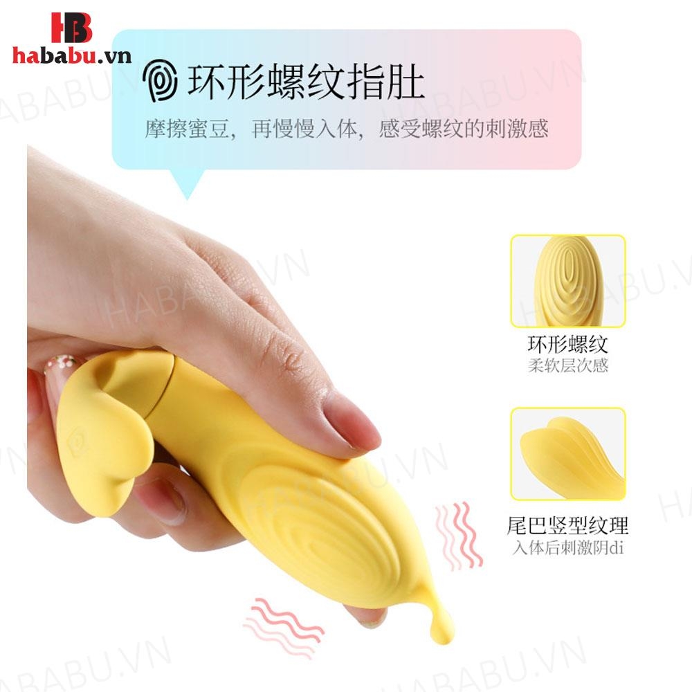 Chíp rung MizzZee Cá Voi remote massage chính hãng