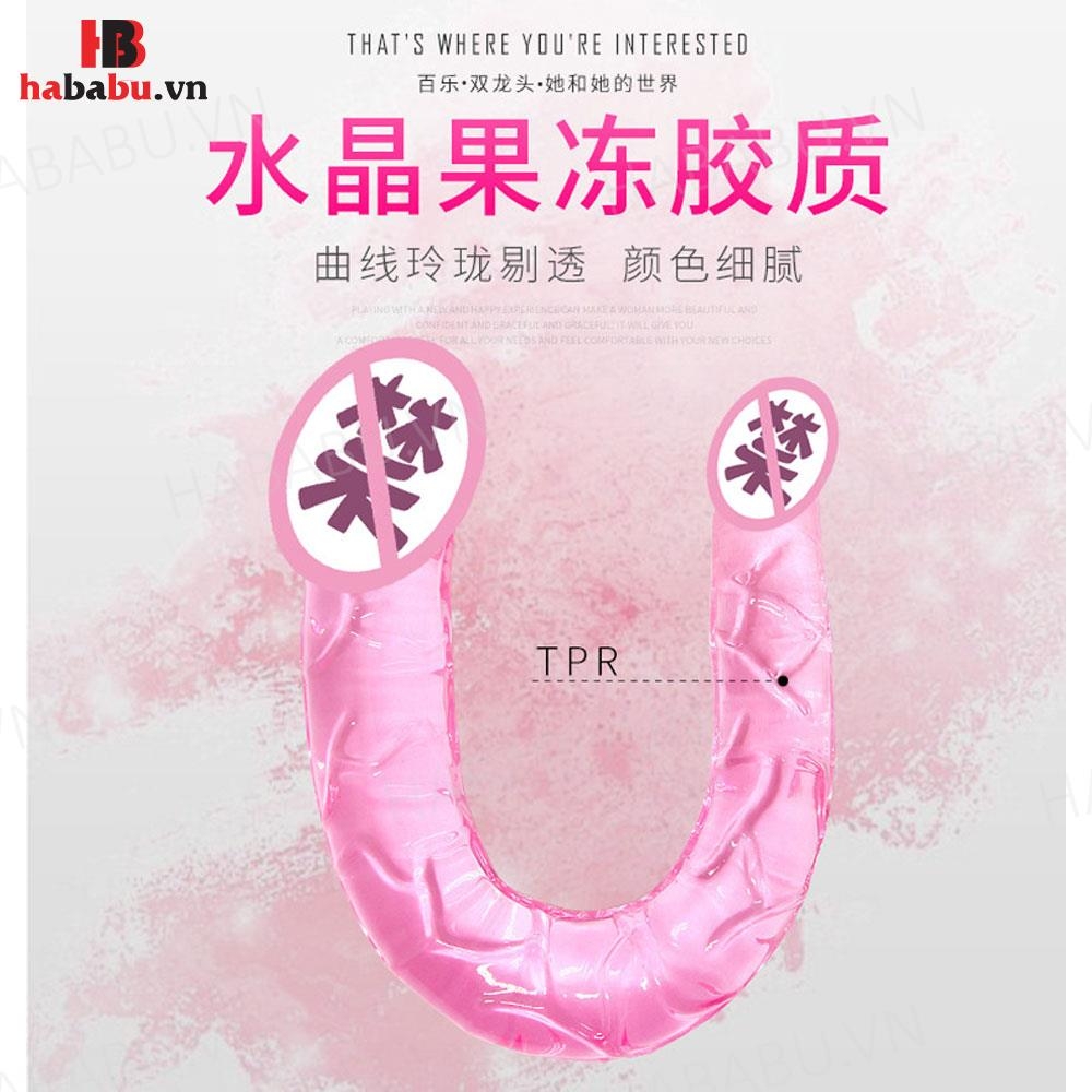 Dương vật giả hai đầu Baile Double Dong chính hãng