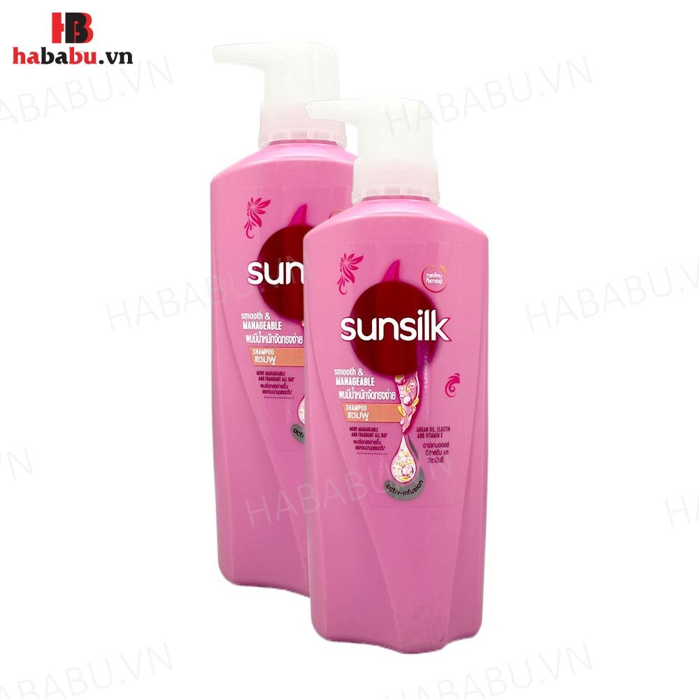 Dầu gội Sunsilk Smooth Manageable 425ml chính hãng