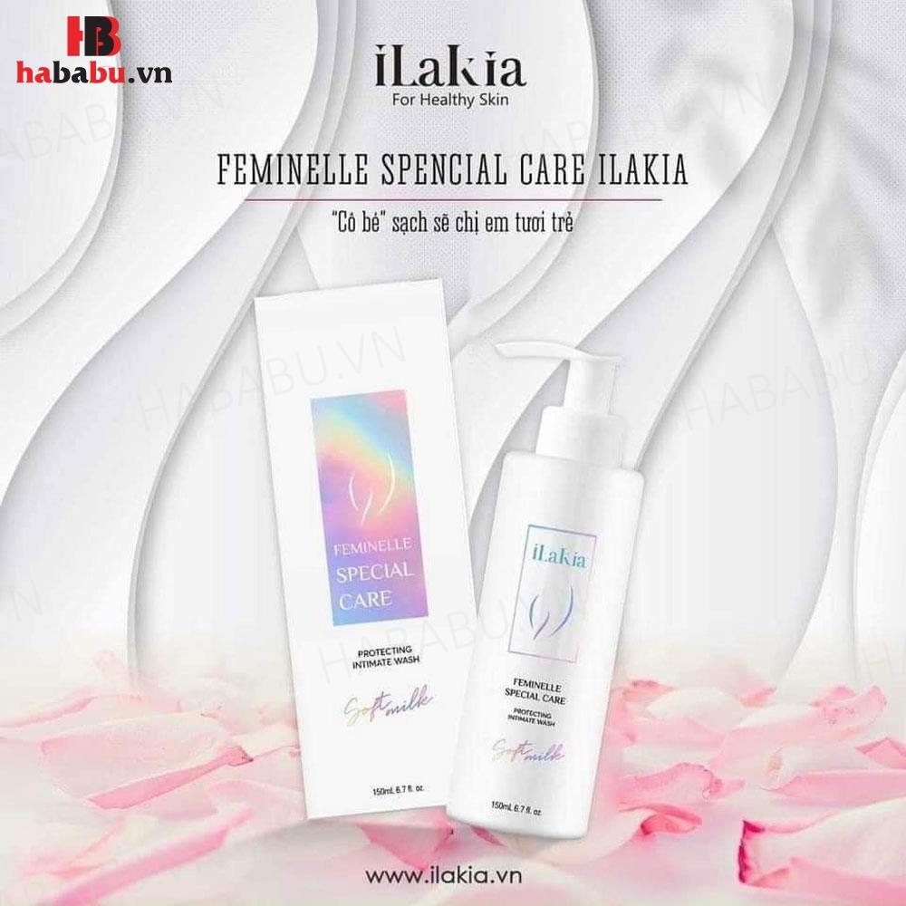 Dung dịch vệ sinh Ilakia Feminelle Special Care 150ml chính hãng