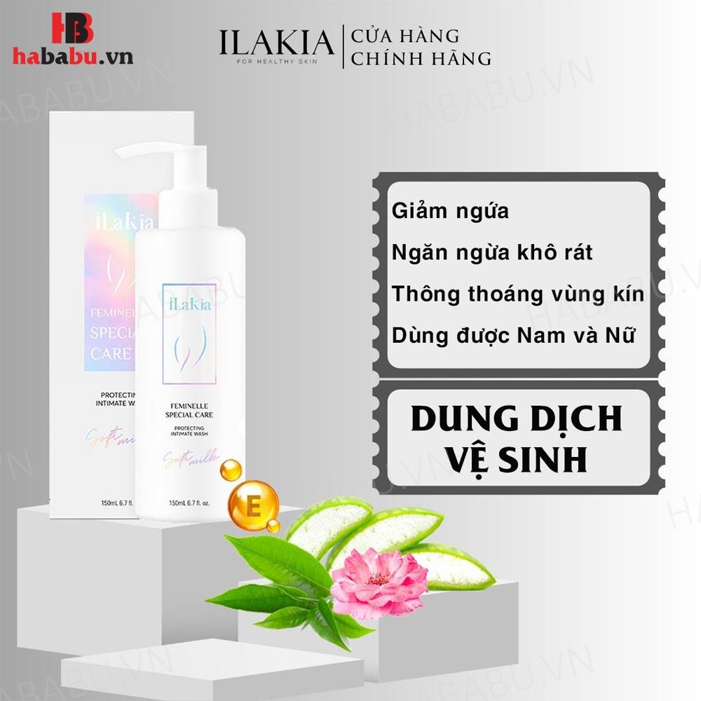 Dung dịch vệ sinh Ilakia Feminelle Special Care 150ml chính hãng