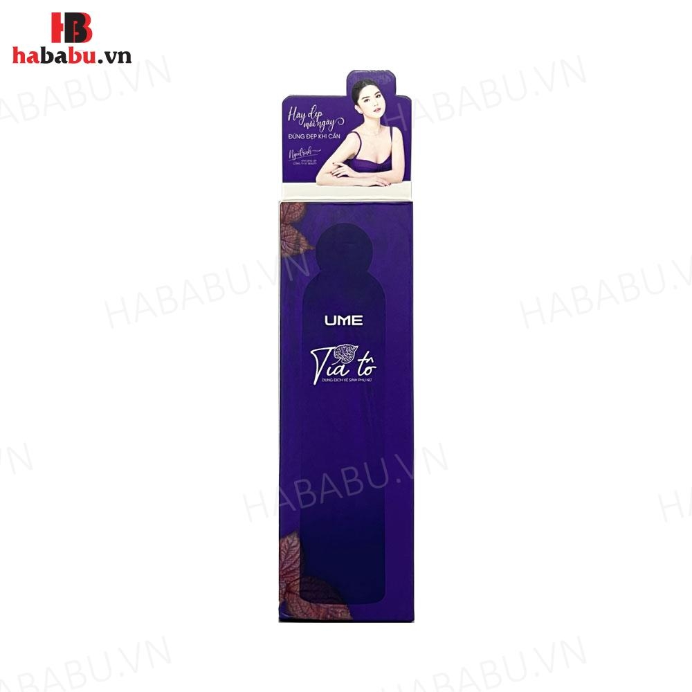 Dung dịch vệ sinh phụ nữ Ume Tía Tô 150ml chính hãng