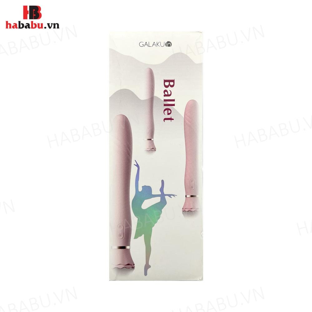 Dương vật giả hít tường Galaku Ballet đa năng chính hãng