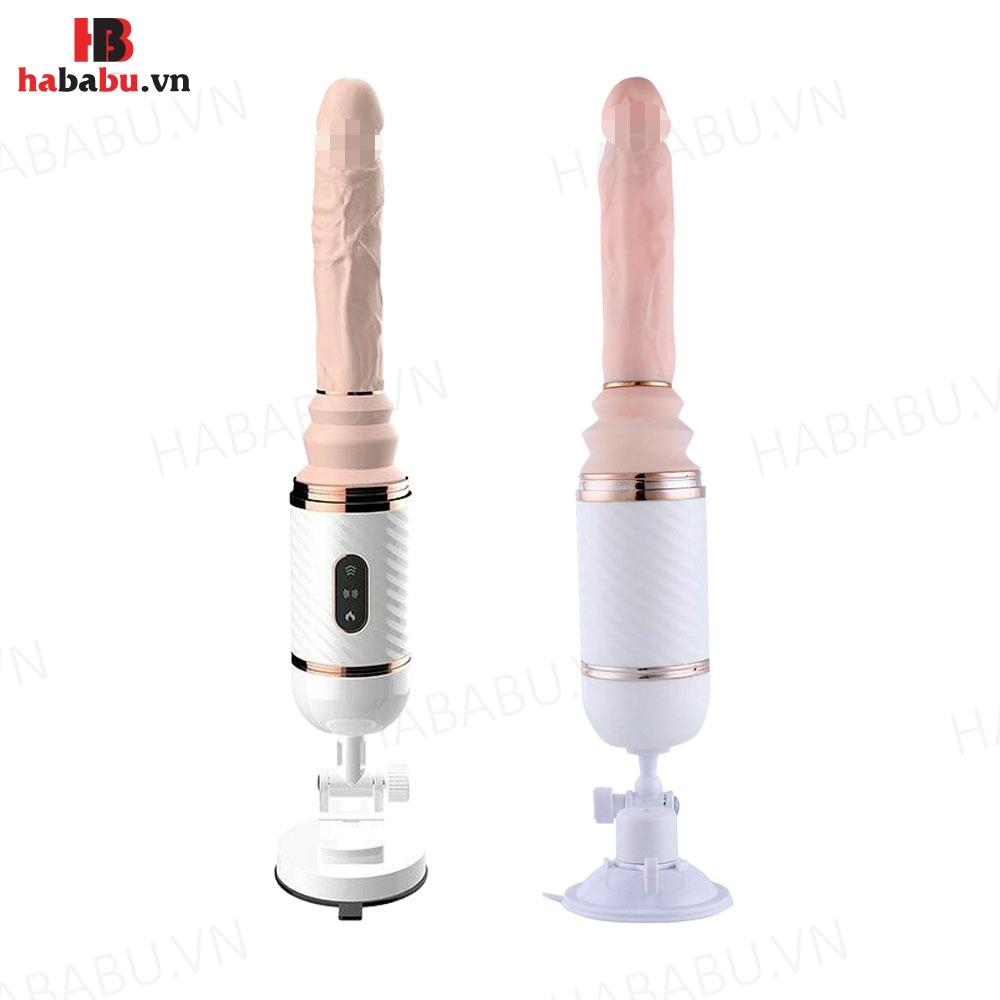 Dương vật giả hít tường Dibe Cyclone Fire remote đa năng chính hãng