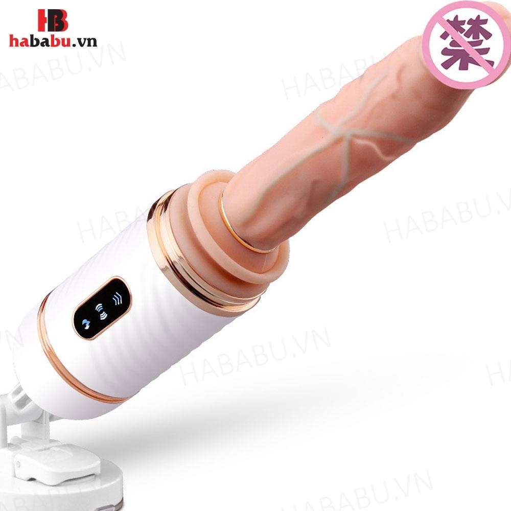 Dương vật giả hít tường Dibe Cyclone Fire remote đa năng chính hãng