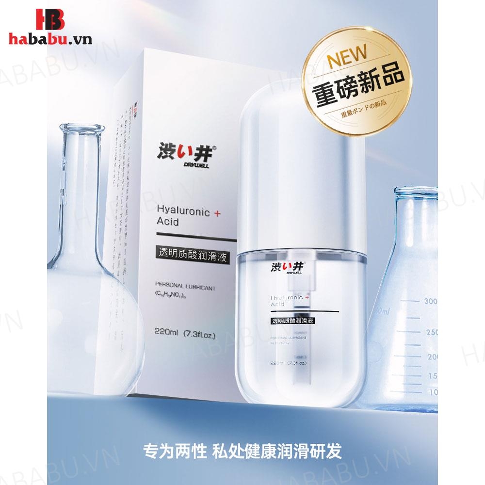 Gel bôi trơn tinh chất lô hội Drywell HA 220ml chính hãng