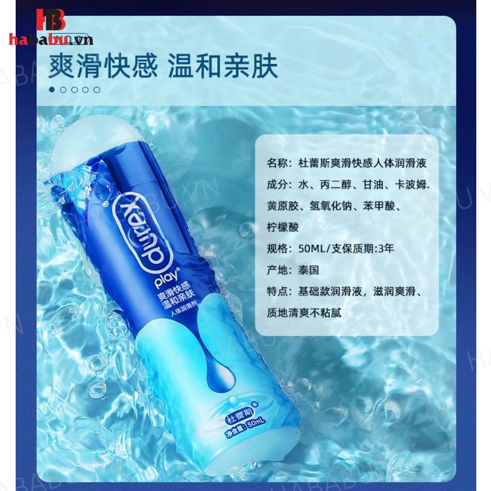 Gel bôi trơn gốc nước Durex Play Classic 50ml chính hãng