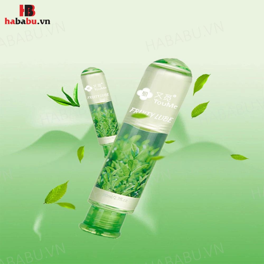 Gel bôi trơn Fruits Fun Trà Xanh chai 80ml chính hãng.