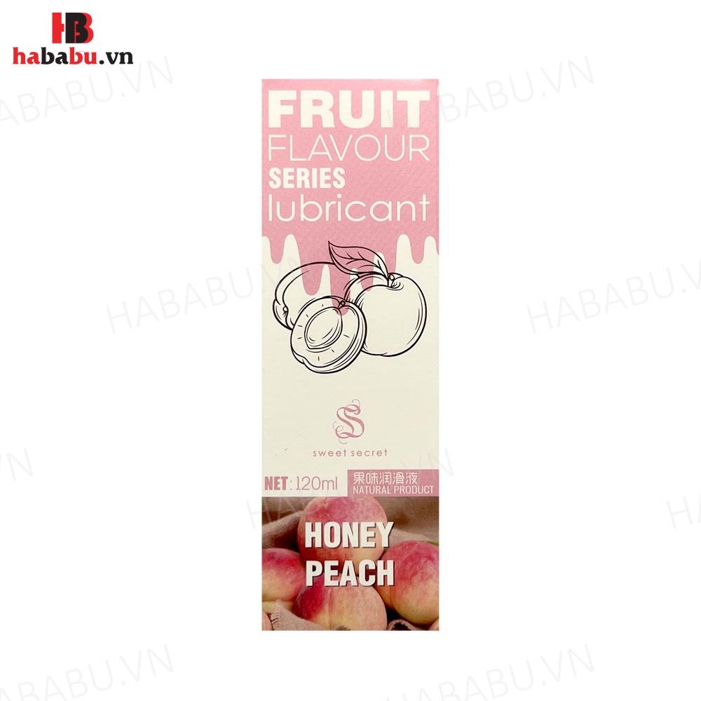 Gel bôi trơn Olo Sweet Secret Fruit Flavour hương đào 120ml chính hãng