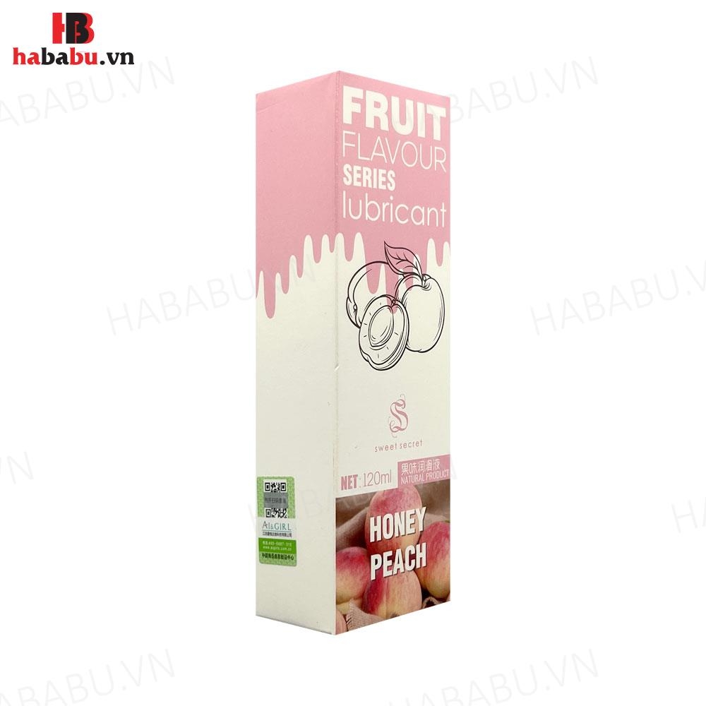 Gel bôi trơn Olo Sweet Secret Fruit Flavour hương đào 120ml chính hãng