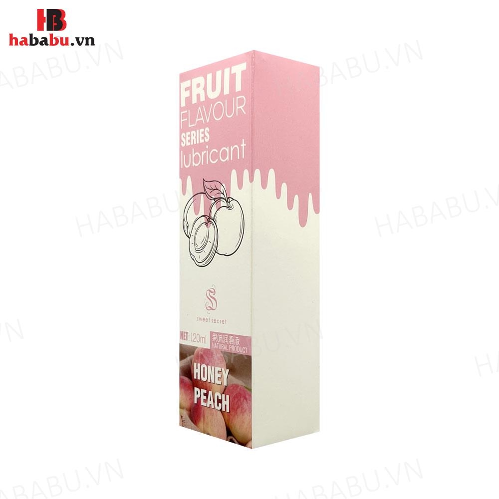 Gel bôi trơn Olo Sweet Secret Fruit Flavour hương đào 120ml chính hãng