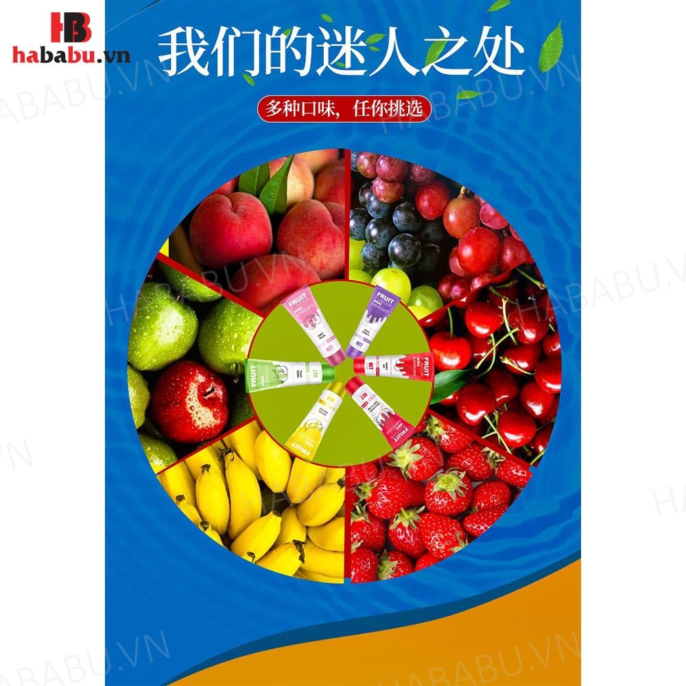 Gel bôi trơn Olo Sweet Secret Fruit Flavour hương dâu 120ml chính hãng