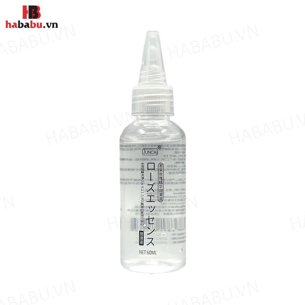 Gel bôi trơn gốc nước tính chất hoa hồng Juncai Rose 60ml chính hãng