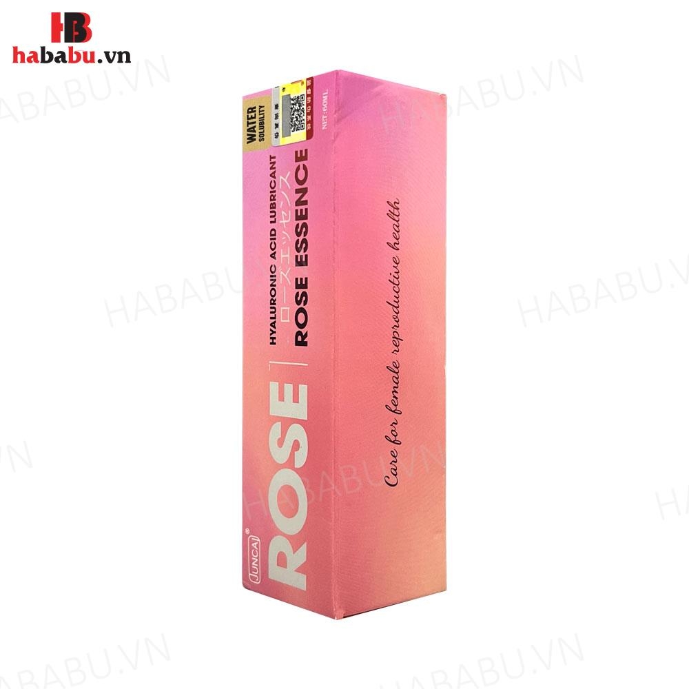 Gel bôi trơn gốc nước tính chất hoa hồng Juncai Rose 60ml chính hãng