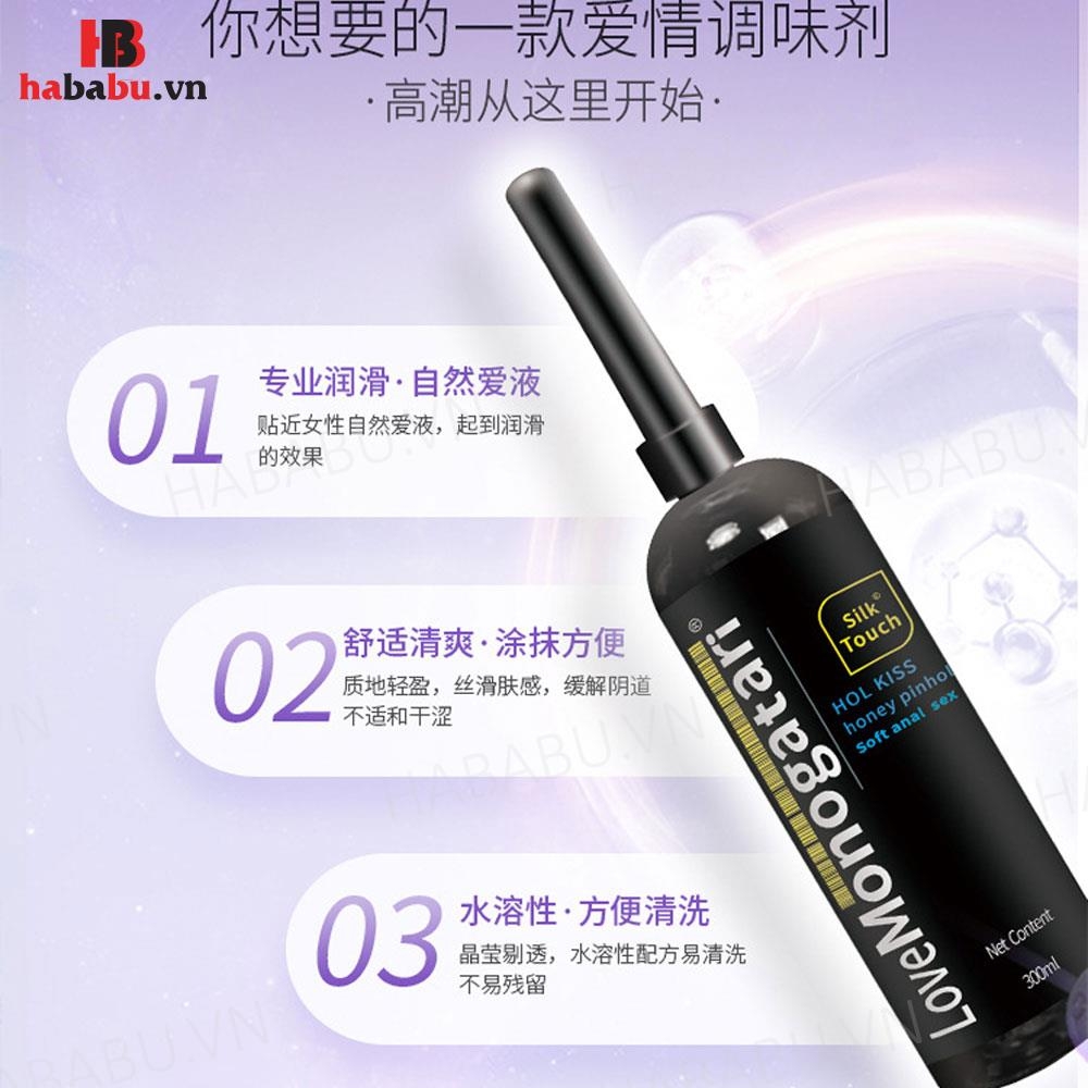 Gel bôi trơn hậu môn Love Monogatari chai 200ml chính hãng