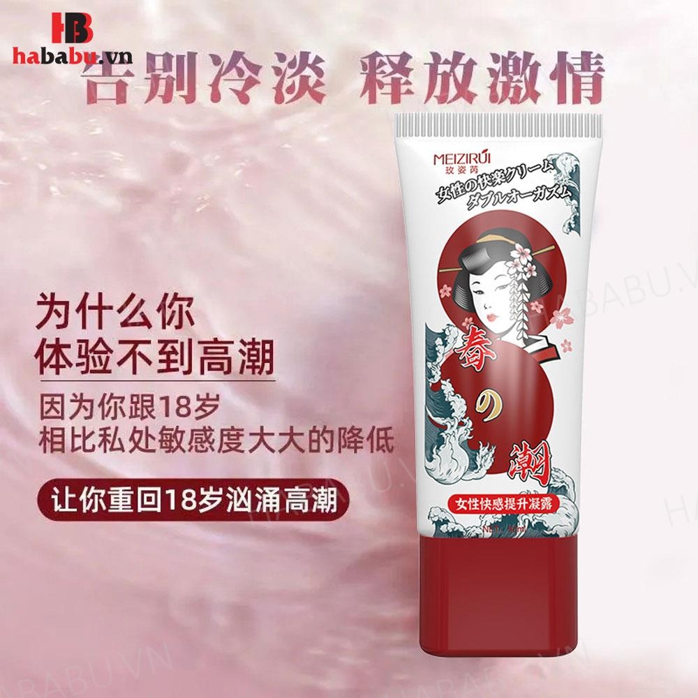 Gel bôi trơn Cô Gái Nhật Ukiyo 30ml tăng khoái cảm chính hãng