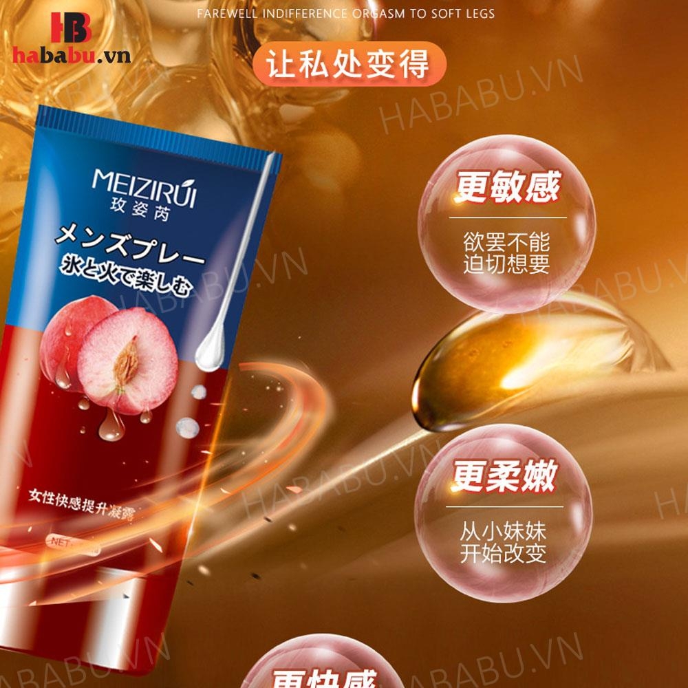 Gel bôi trơn Meizirui Quả Đào 50ml tăng khoái cảm chính hãng
