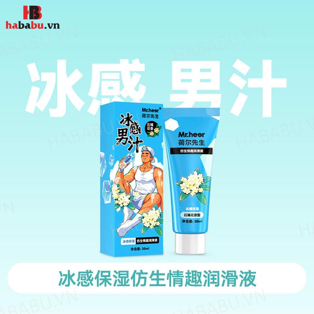Gel bôi trơn gốc nước Mr. Heer Cooling 30ml tăng khoái cảm chính hãng