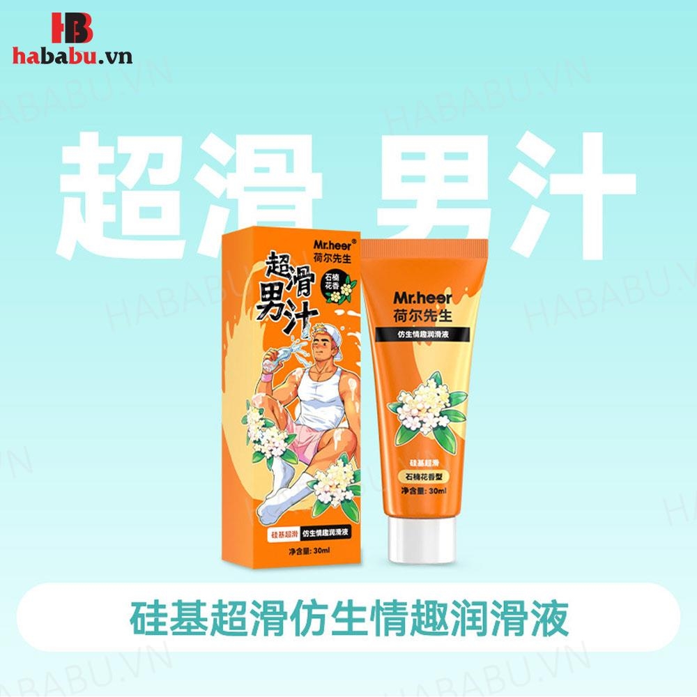 Gel bôi trơn gốc nước Mr. Heer Orange 30ml chính hãng