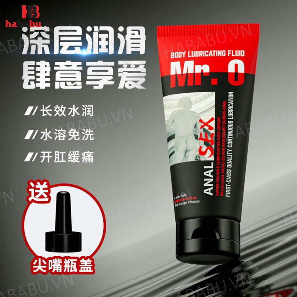 Gel bôi trơn hậu môn Mr. O Body Lubricating Fluid 200ml chính hãng