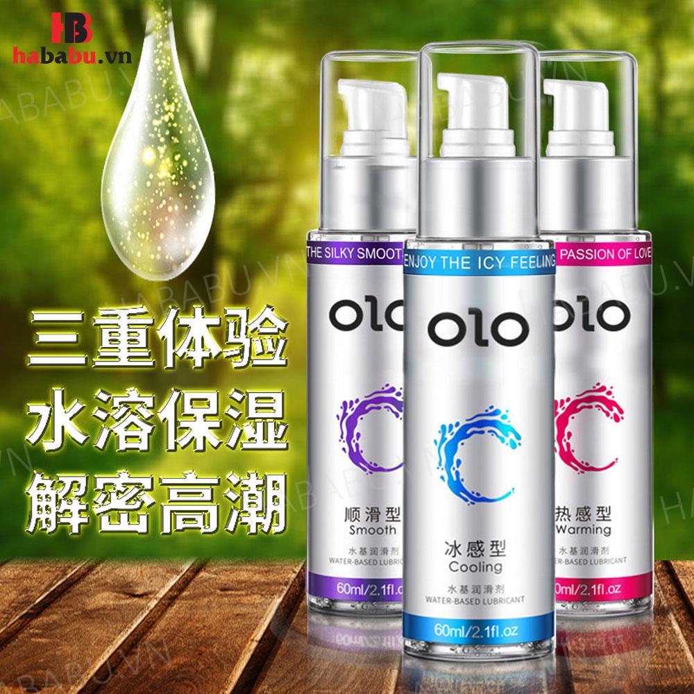 Gel bôi trơn tăng khoái cảm nữ Olo Warming 60ml chính hãng